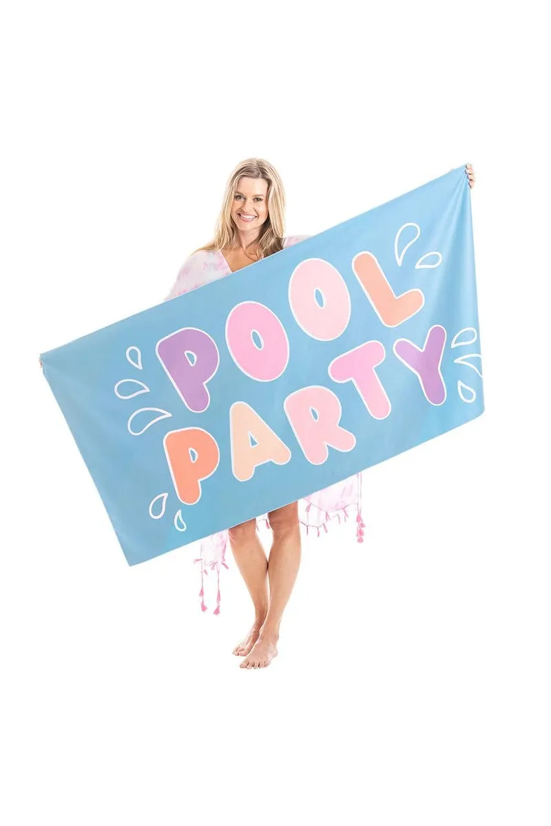 Pool Party Quick Dry Beach Towels