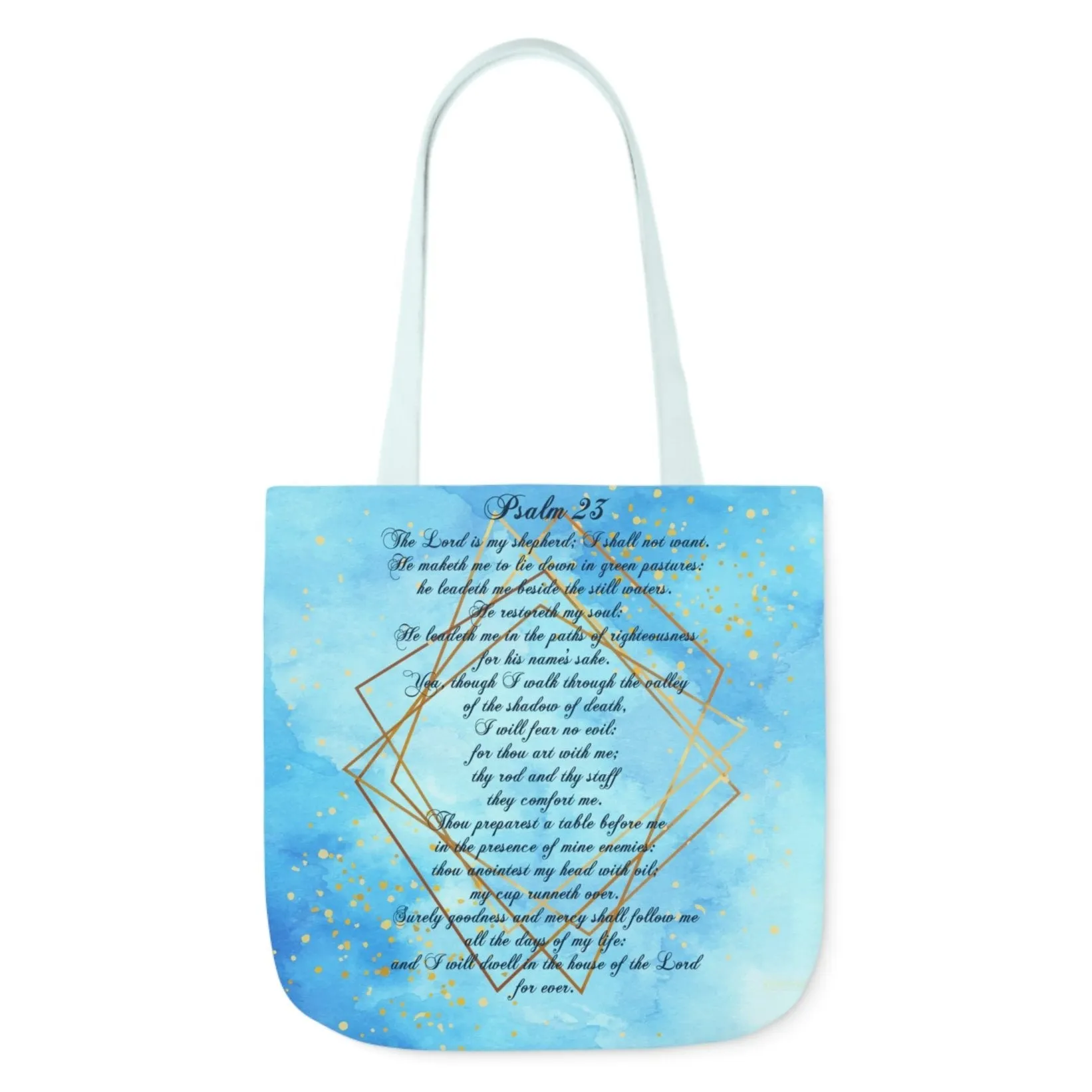 Psalms 23 Tote Bag