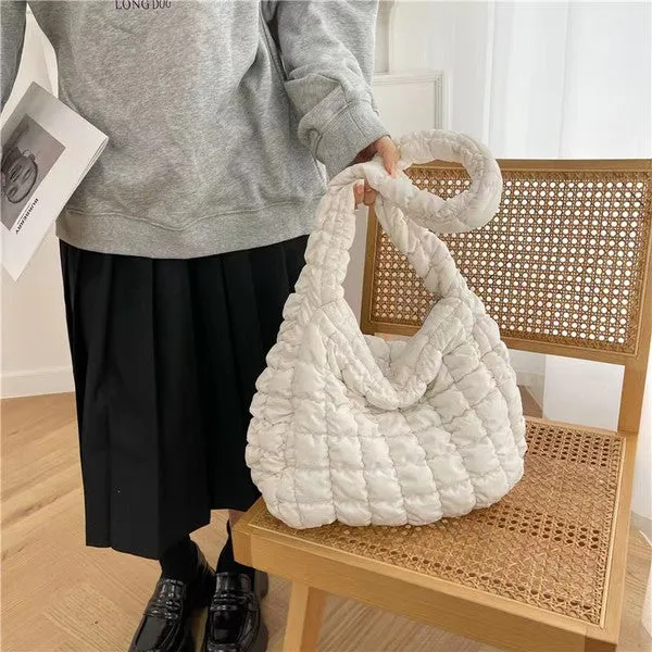 Quilted Puff Crossbody Bag