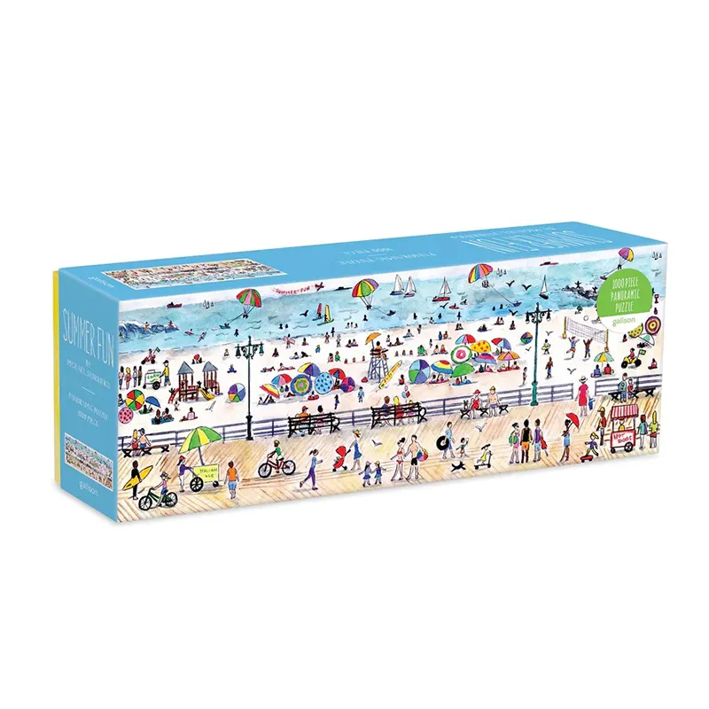 Summer Fun Panoramic 1000 Piece Puzzle