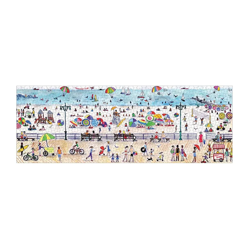 Summer Fun Panoramic 1000 Piece Puzzle