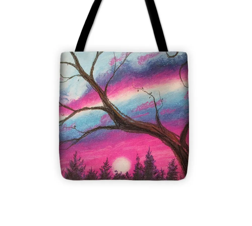 Sunsetting Tree - Tote Bag