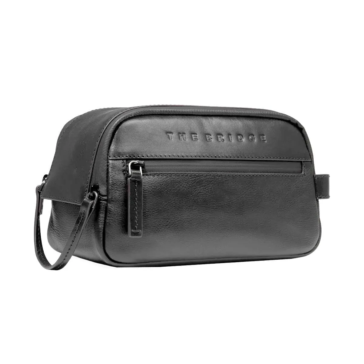 The Bridge Damiano Leather Toiletry Bag