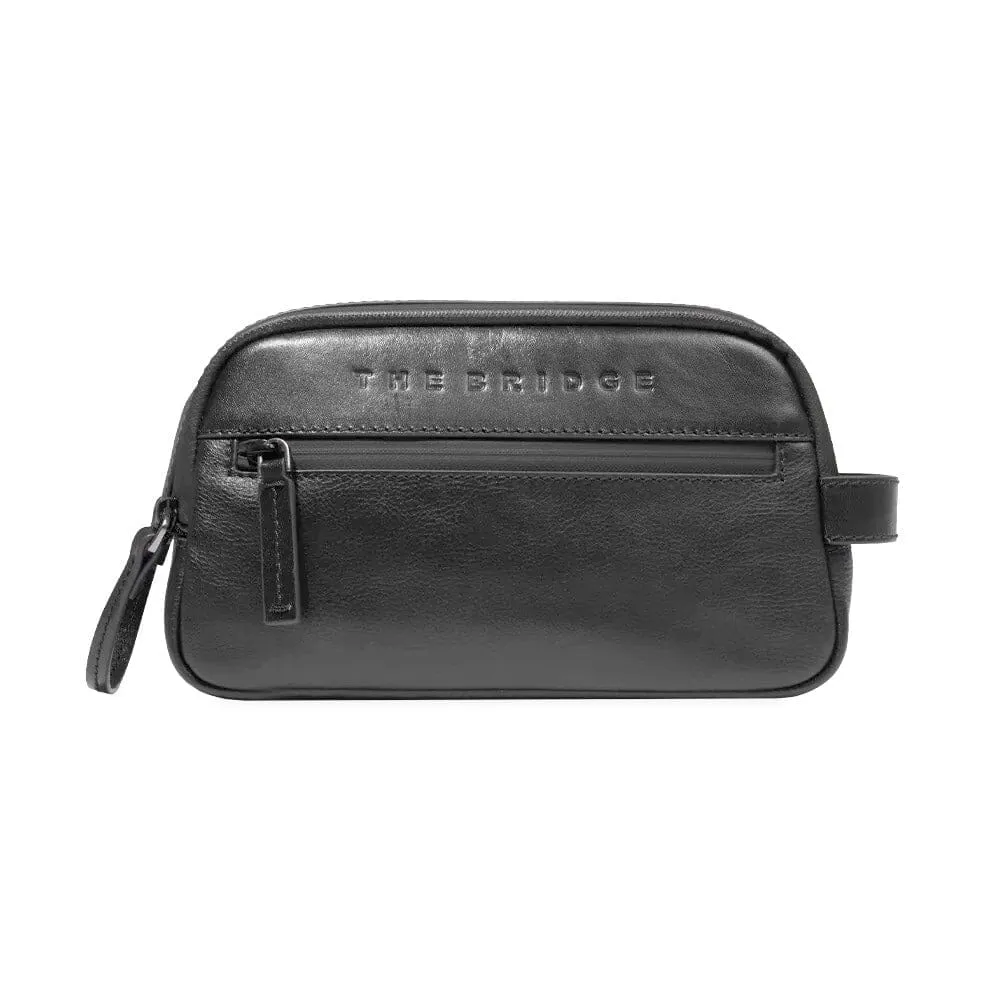 The Bridge Damiano Leather Toiletry Bag