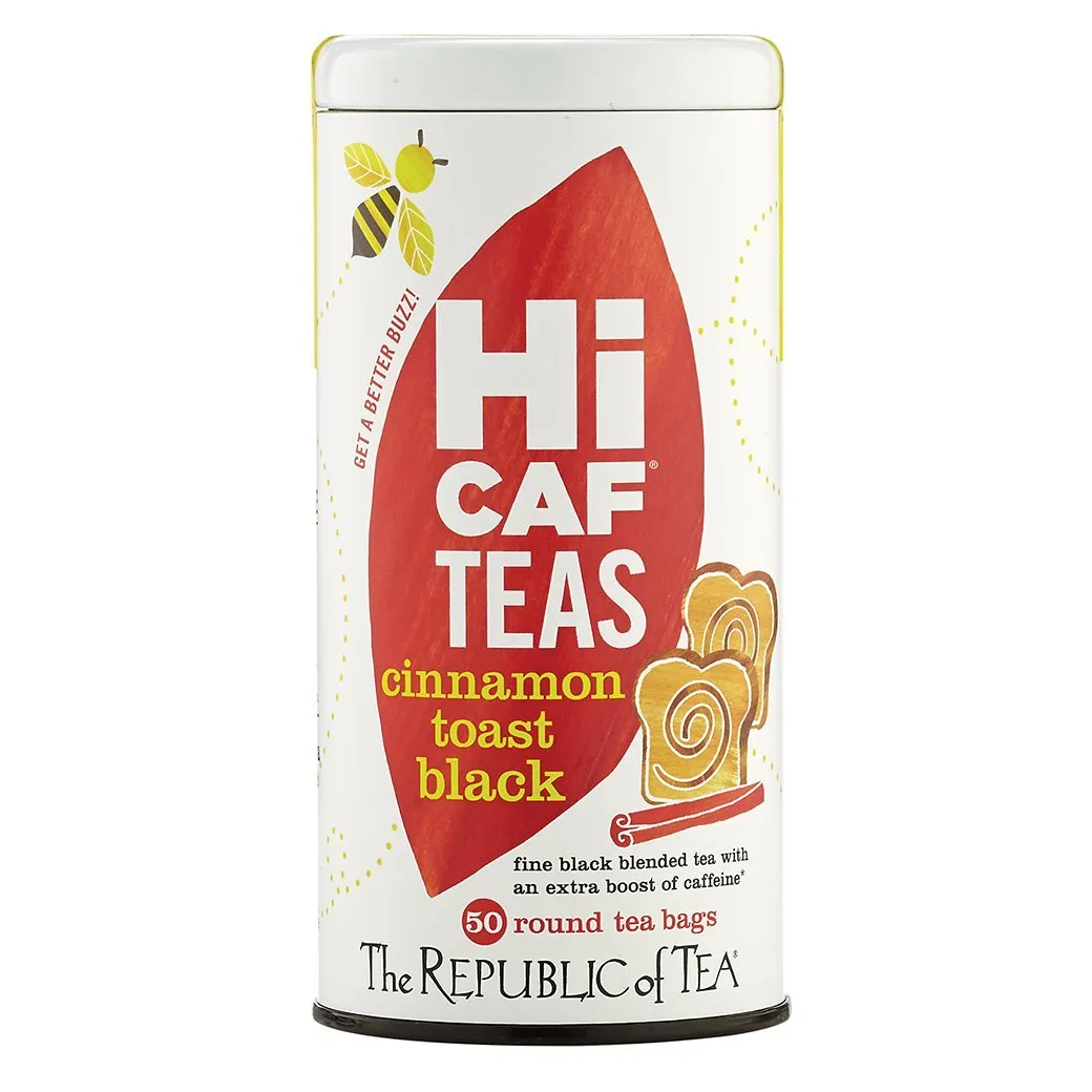 The Republic of Tea HiCAF® Cinnamon Toast Black Tea Bags, 50 Ct.