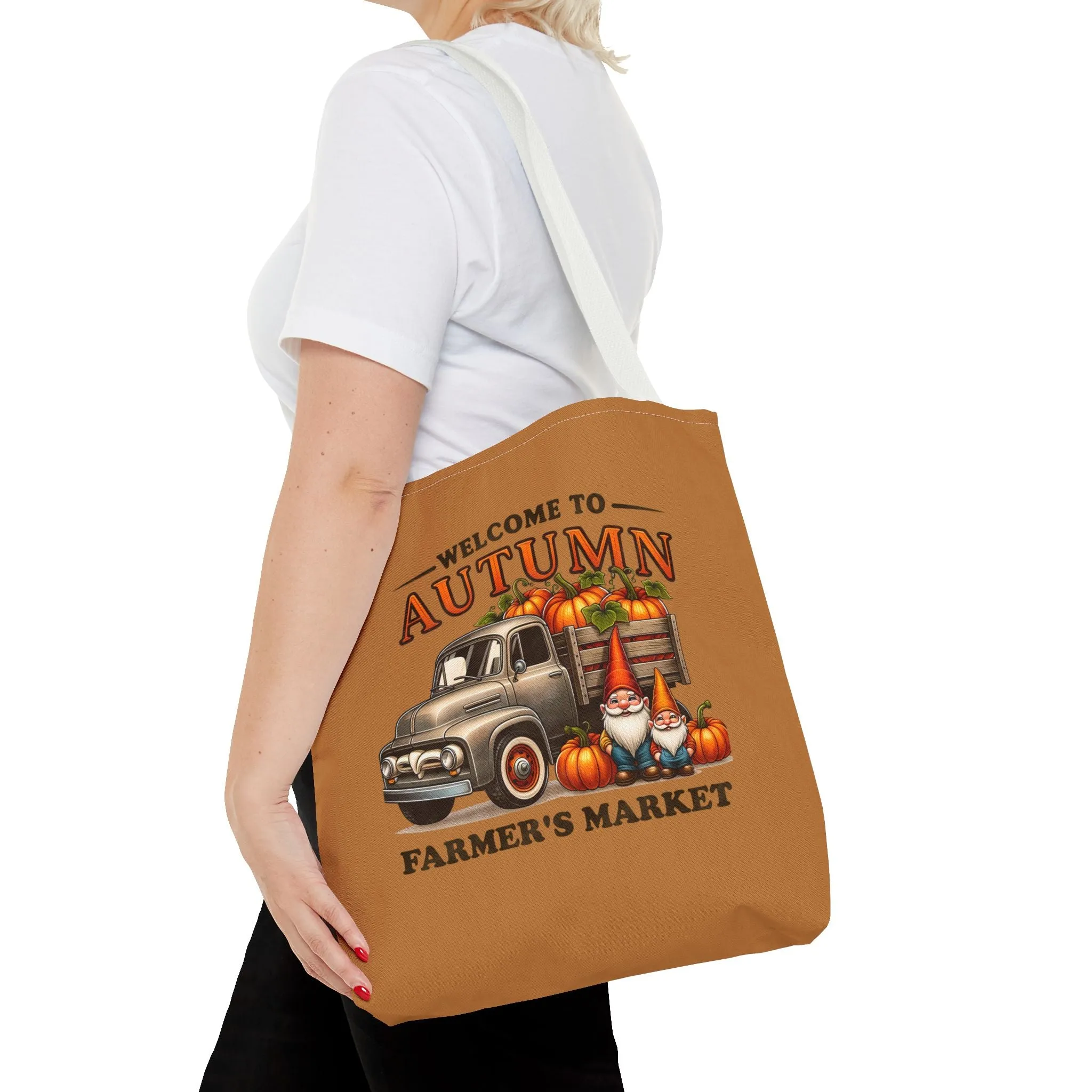 Welcome to Autumn Farmer's Market Tote Bag