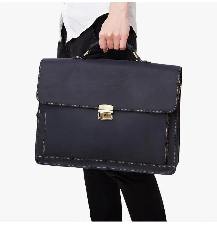 Woosir Business Satchel Briefcase for Laptop 15”