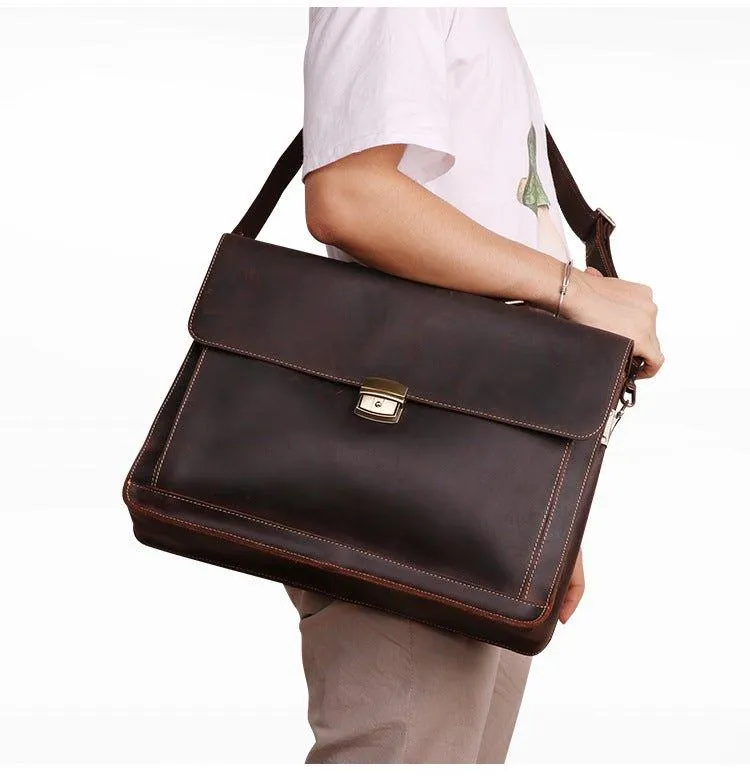 Woosir Business Satchel Briefcase for Laptop 15”