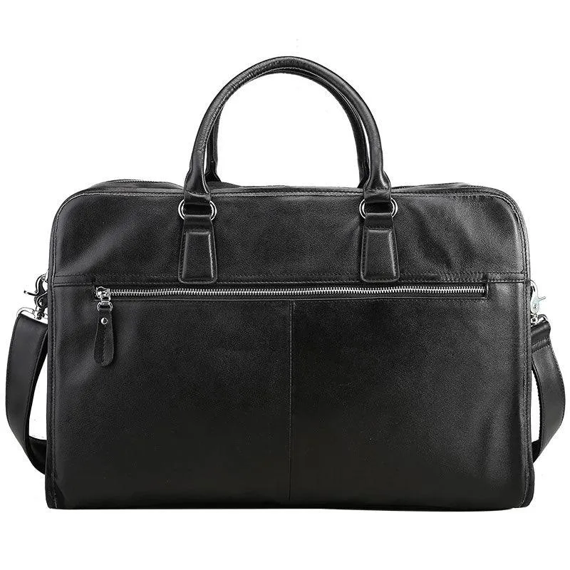 Woosir Laptop Leather Briefcase for Men